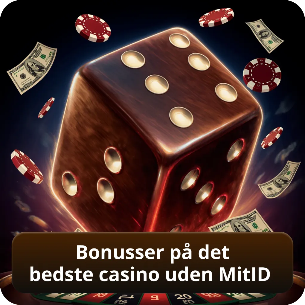 Bonusser på det bedste casino uden MitID