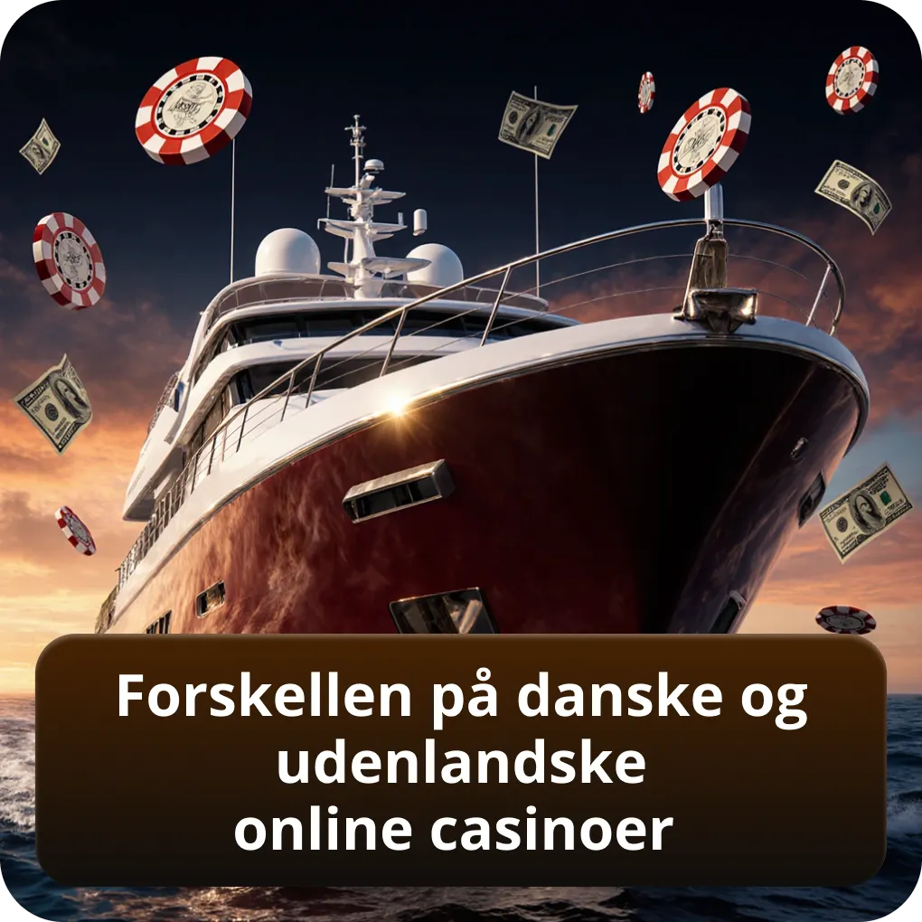 Forskellen på danske og udenlandske online casinoer