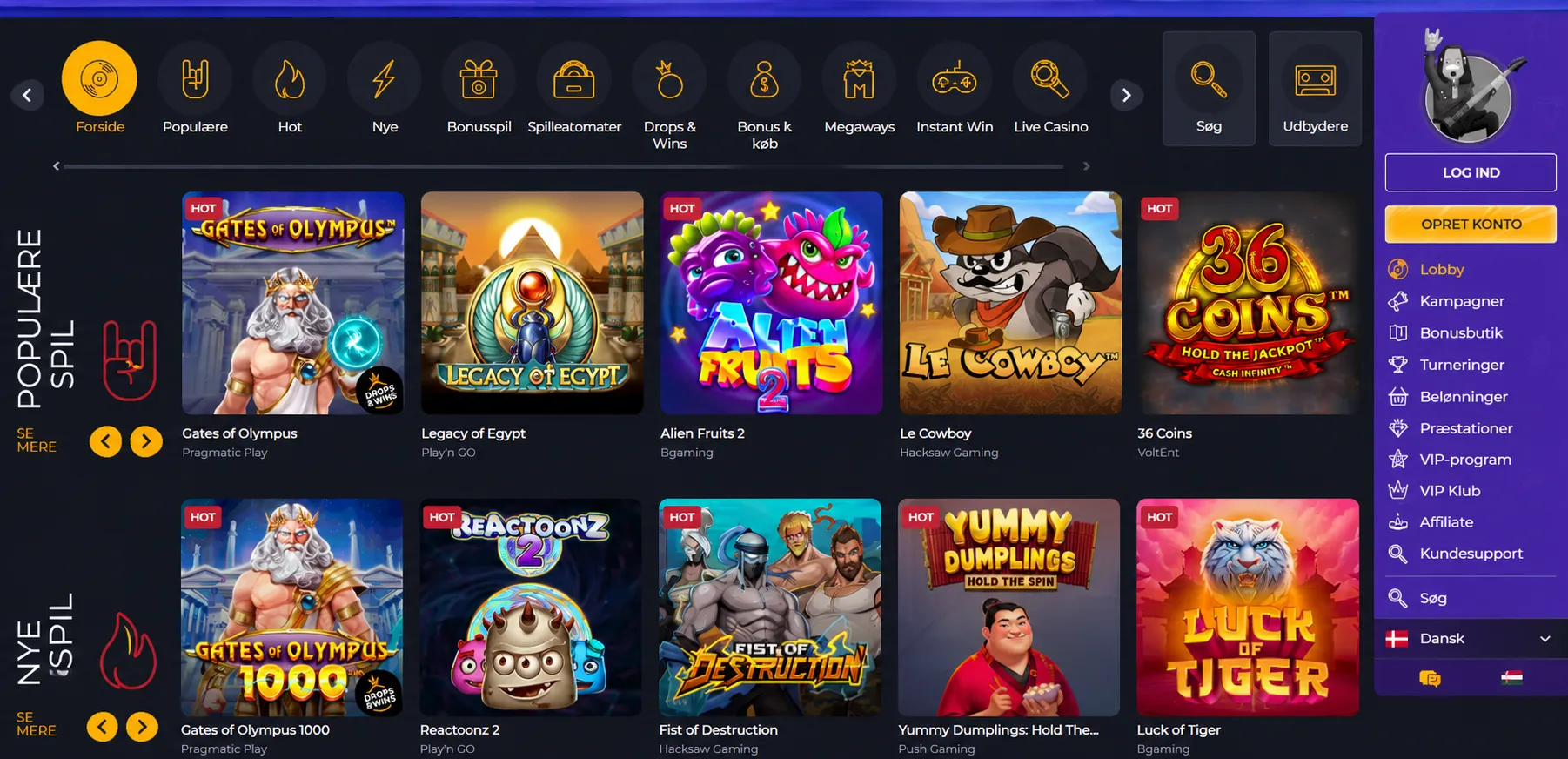 Sådan fungerer udenlandske online casino uden MitID