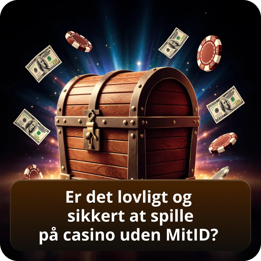 Er det lovligt og sikkert at spille på casino uden MitID?