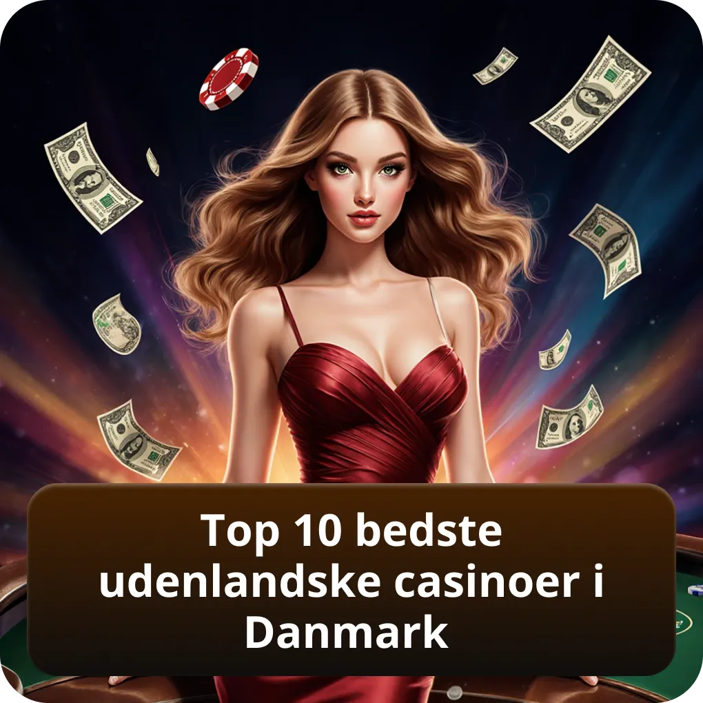 Top 10 bedste udenlandske casinoer i Danmark